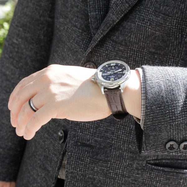 Rocotte ドレス 紳士 マットチョコレートブラウン(旧Rocotte クロコベリーマット)