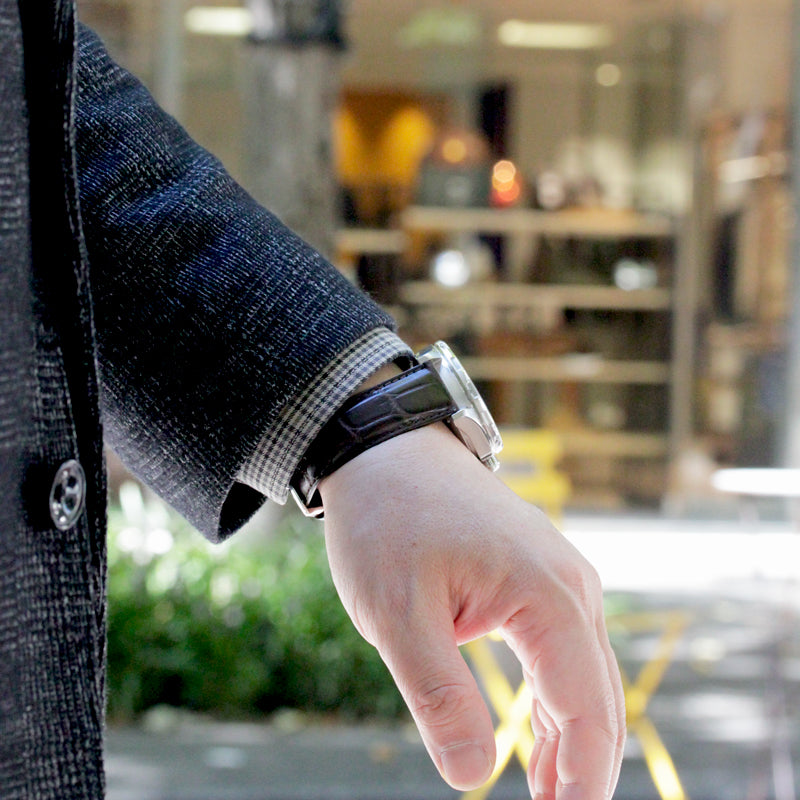 Rocotte ドレス 紳士 マットチョコレートブラウン(旧Rocotte クロコベリーマット)