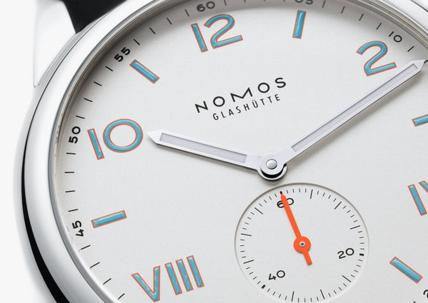 <p><span size="3" style="font-size: medium;">CL1A1W238CP</span></p><br>NOMOS GLASHUETTE<br>Club 38 Campus