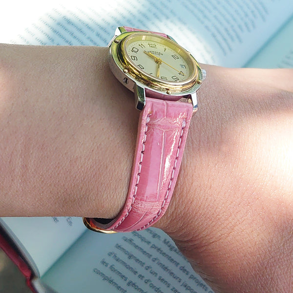 Rocotte ドレス 婦人 ローズ ワニ革