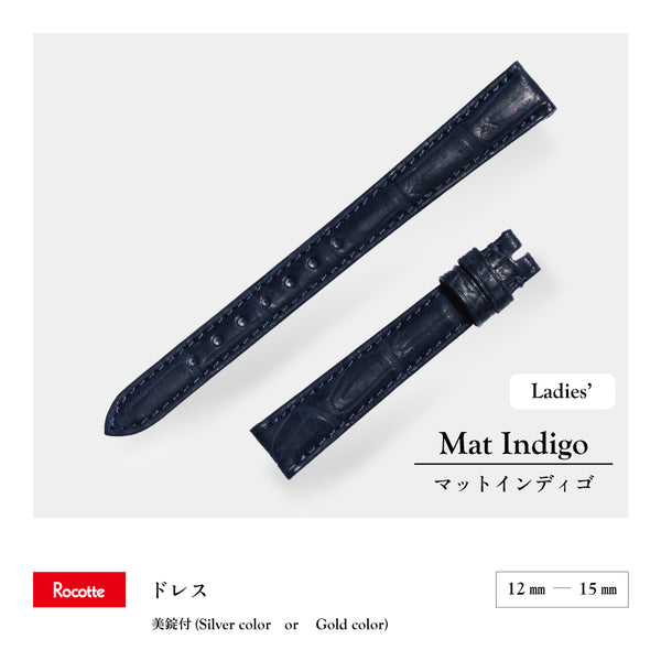 Rocotte ドレス 婦人 マットインディゴ